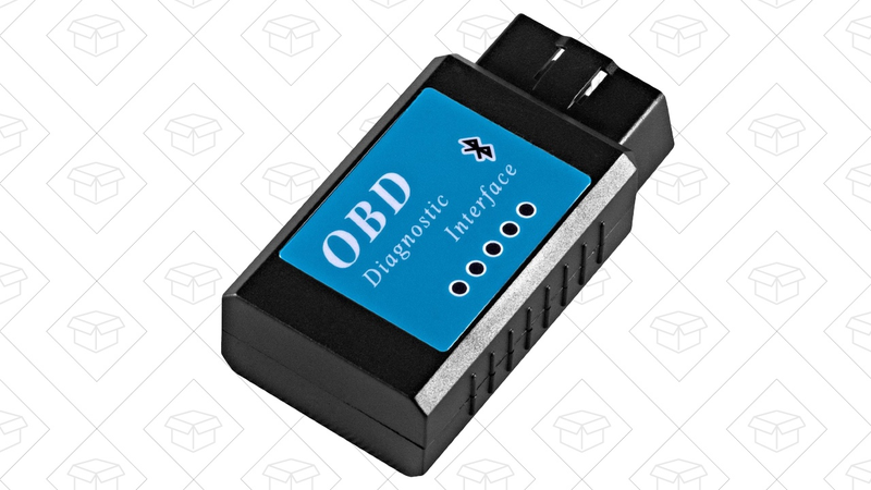 Bluetooth OBD2 Scanner, $9 with code 6XJ9DRLY